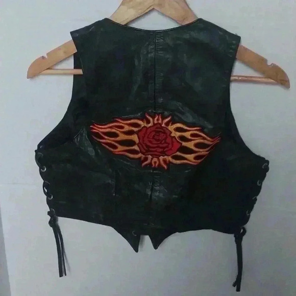Woman's Size M- Hot Leathers - Vest - Pre-Owned Bikercore - Picture 2 of 6